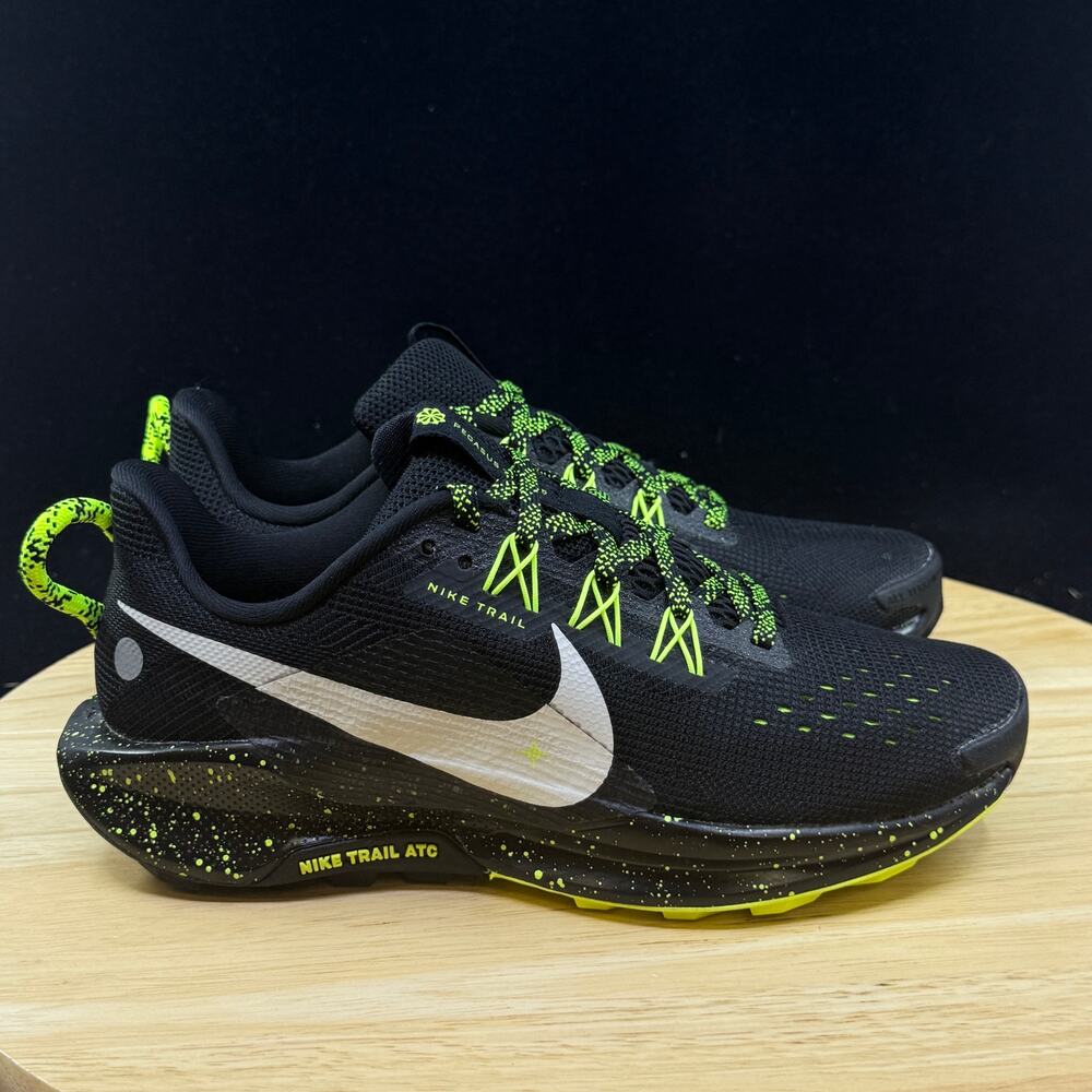 Nike Wmns Reactx Pegasus Trail 5 Black Phantom Volt Ice Womens Size 6 DV3865-011 - Picture 5 of 10